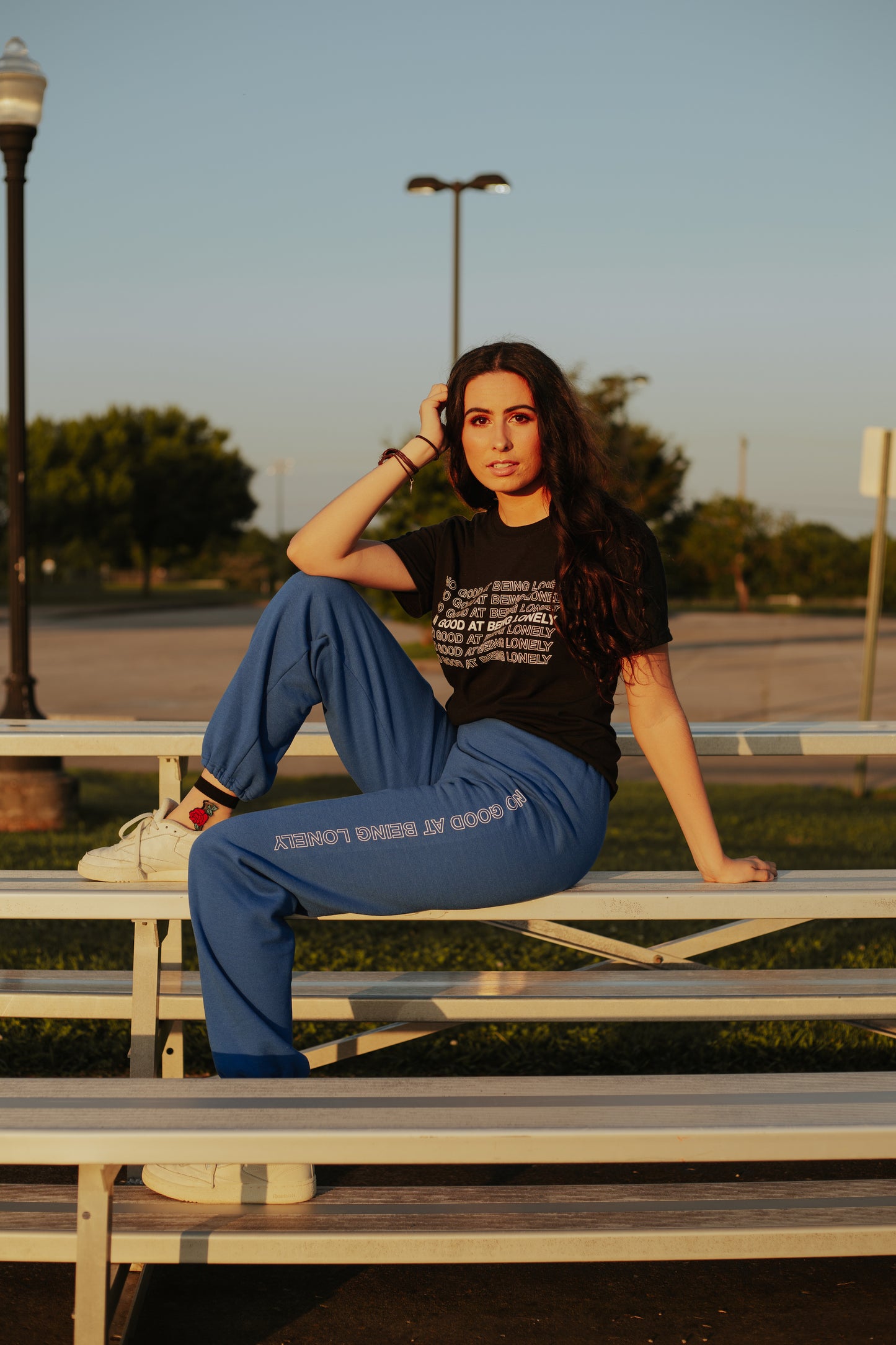 No Good Sweatpants In Royal Blue