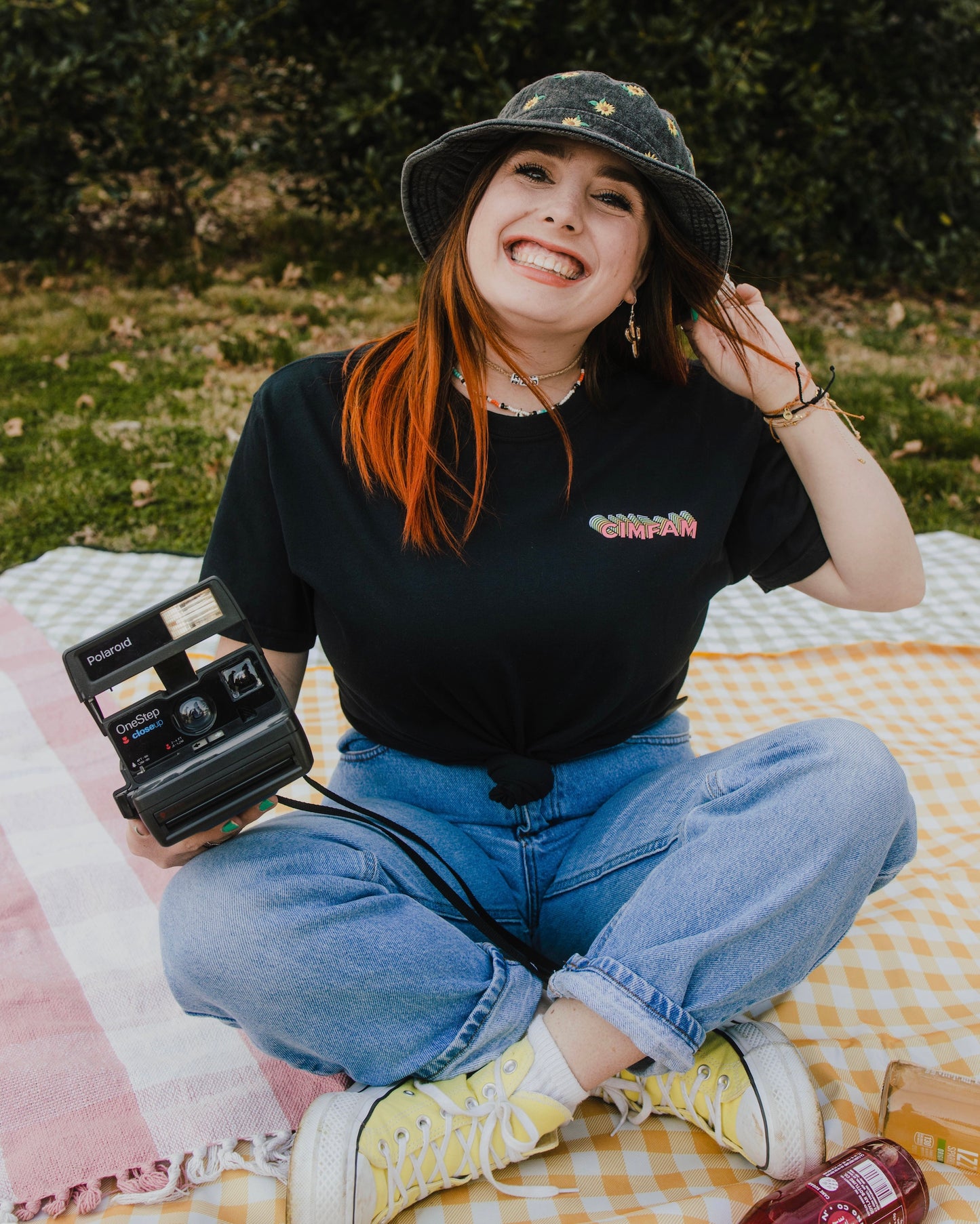 BLACK CIMFAM TEE