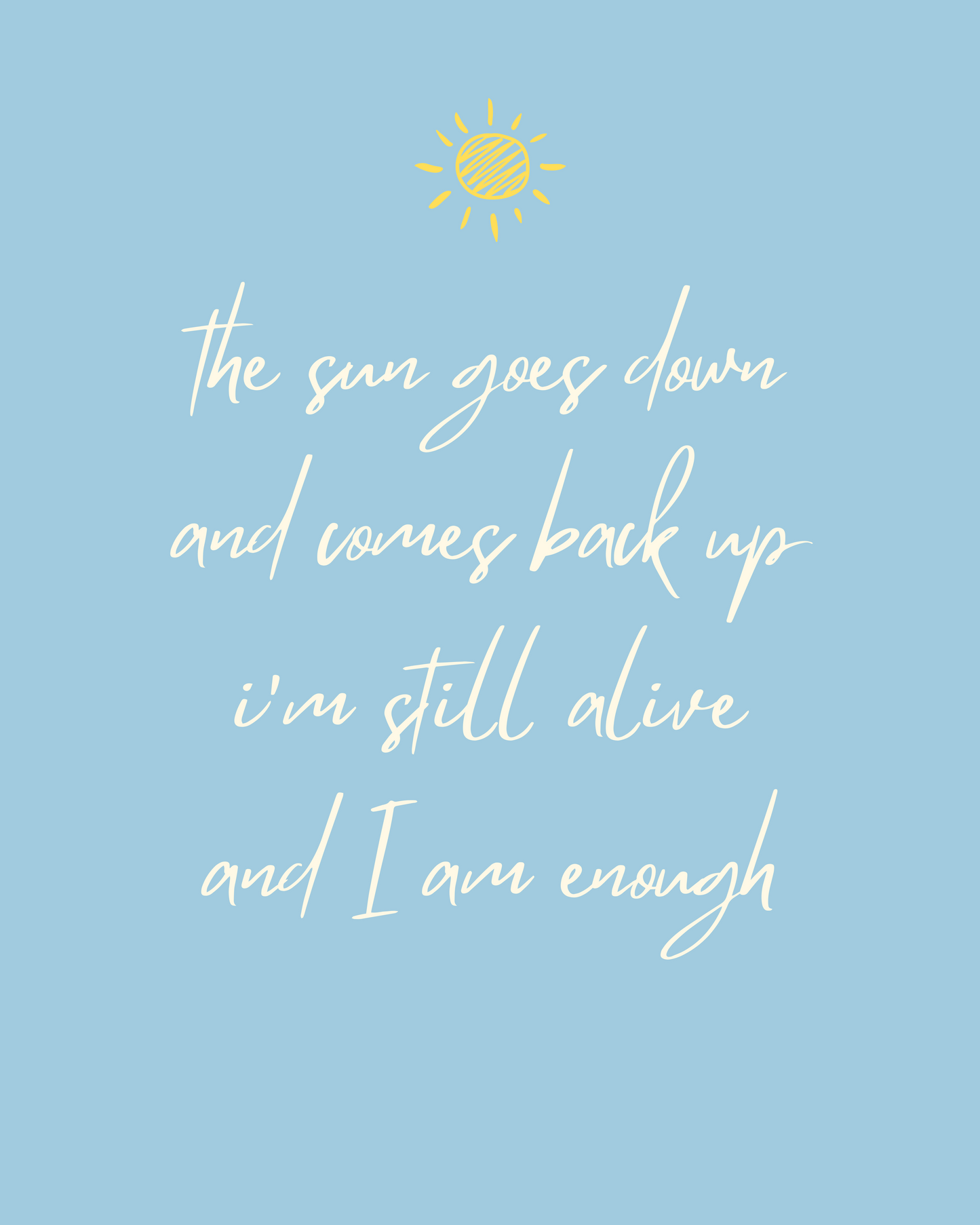 Inspirational Lyric Posters - 3 Pack