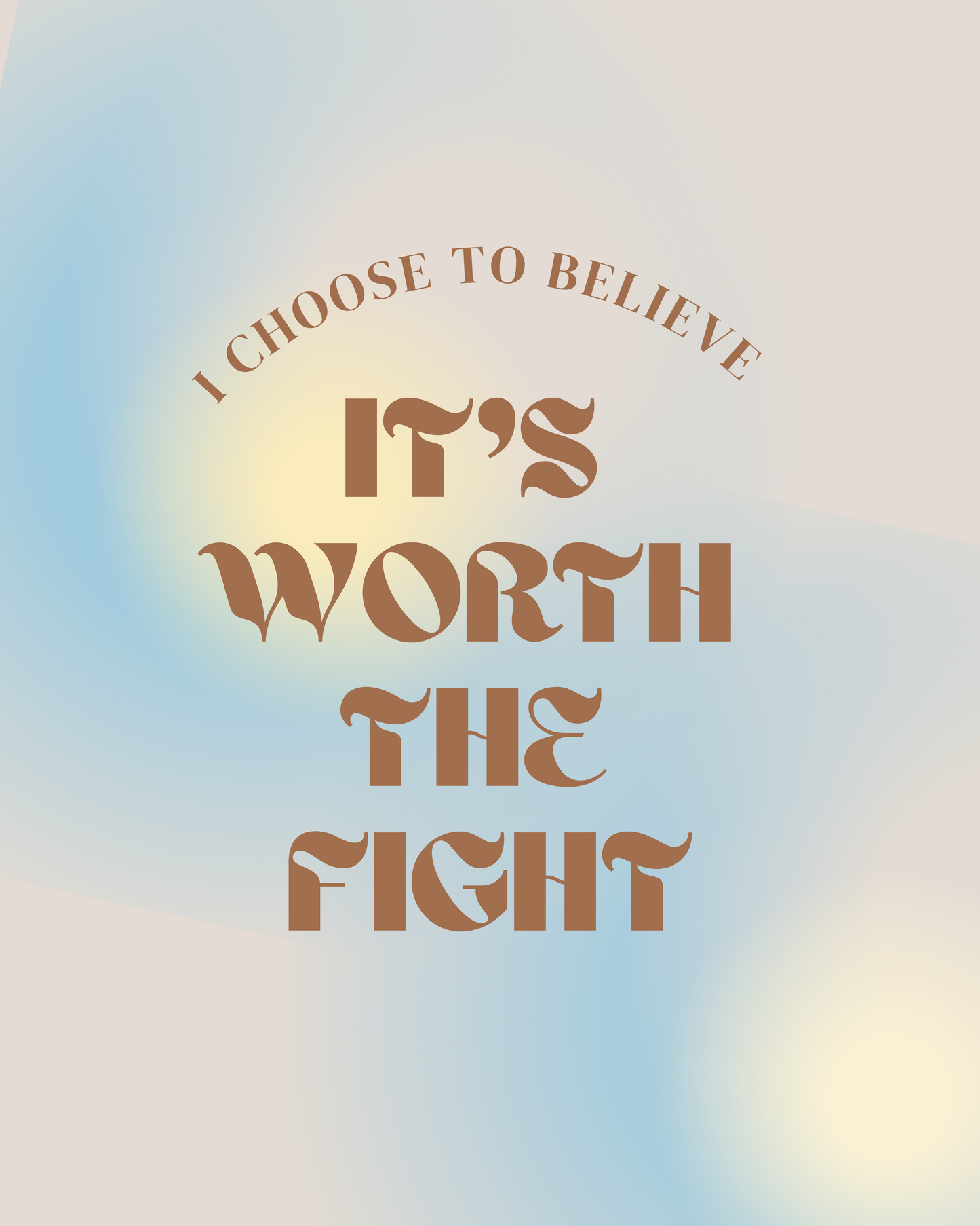 Inspirational Lyric Posters - 3 Pack