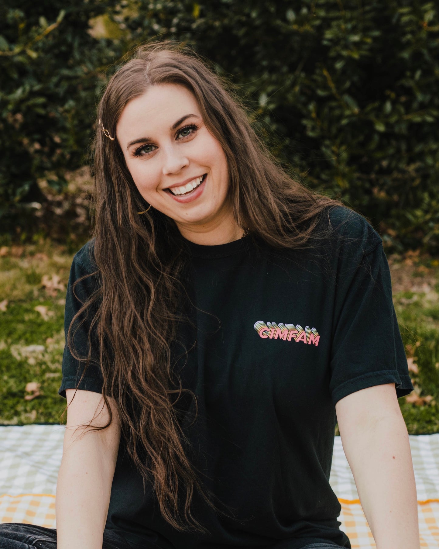BLACK CIMFAM TEE