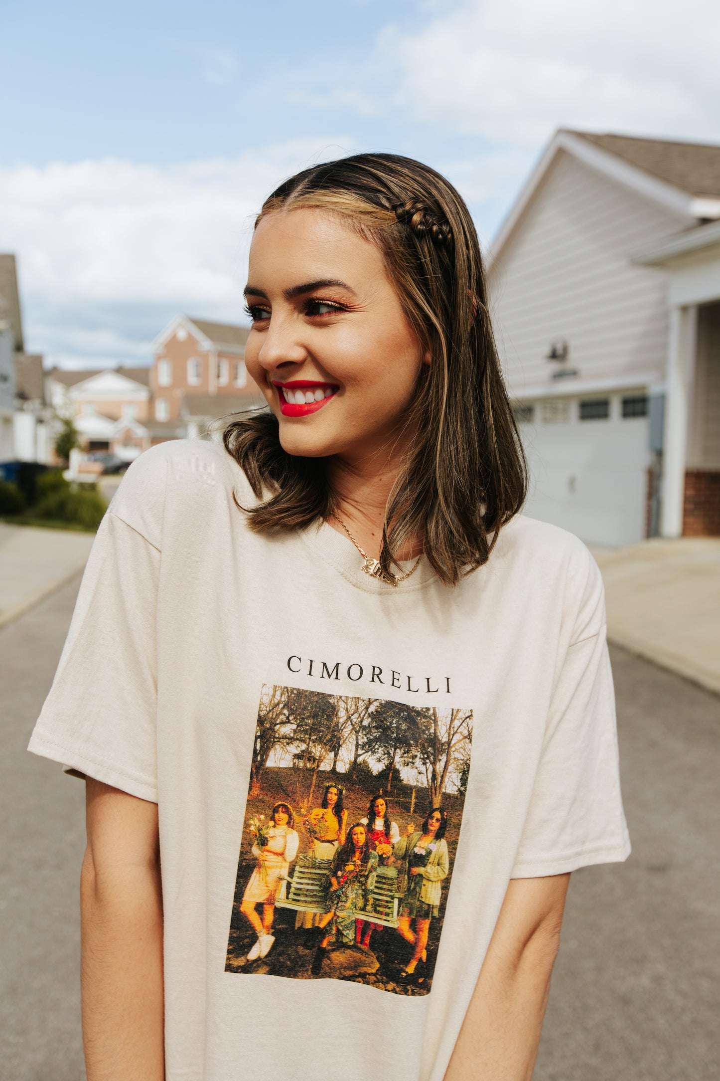 Storybook Tee In Sand
