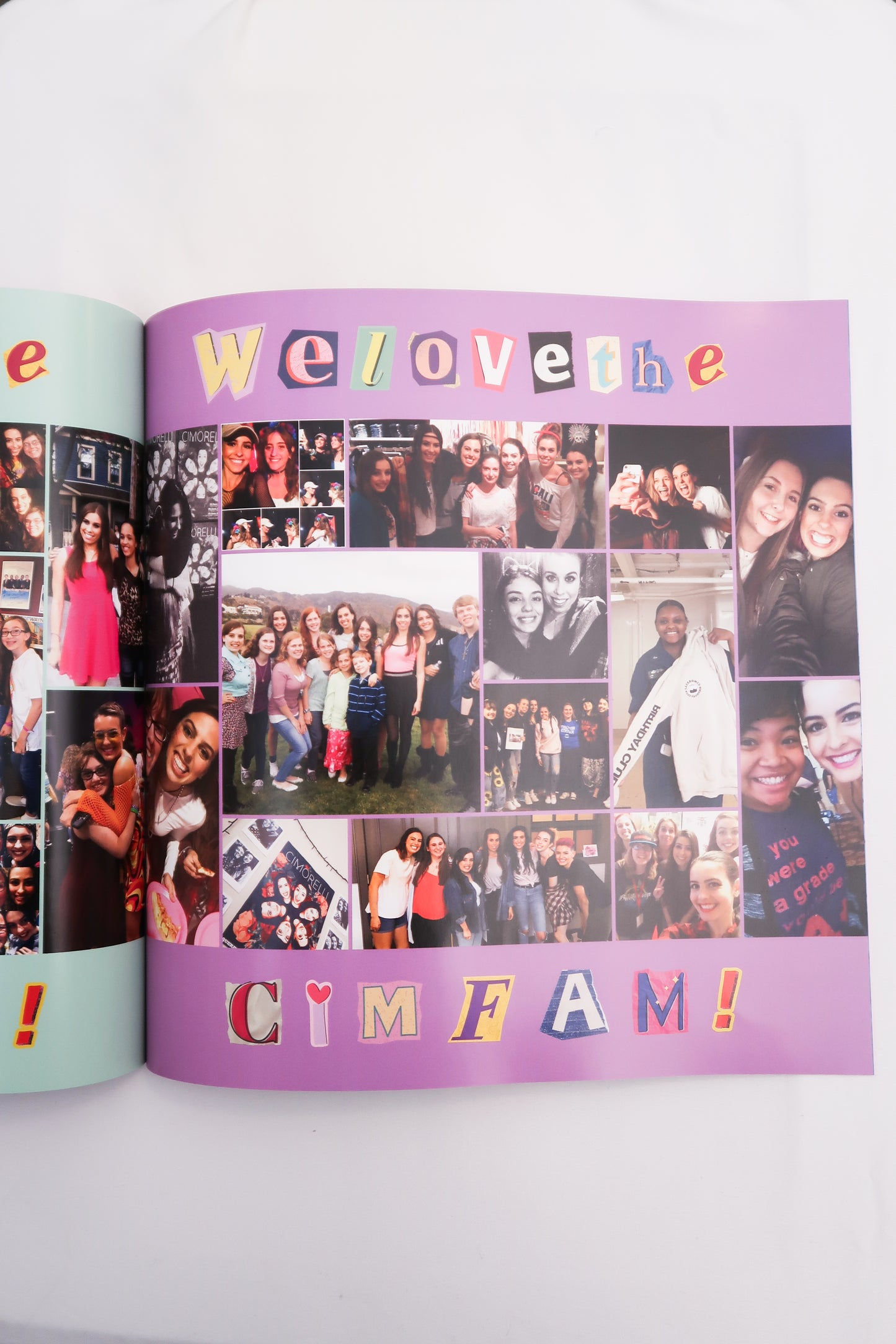 15 Years of Cimorelli Scrapbook