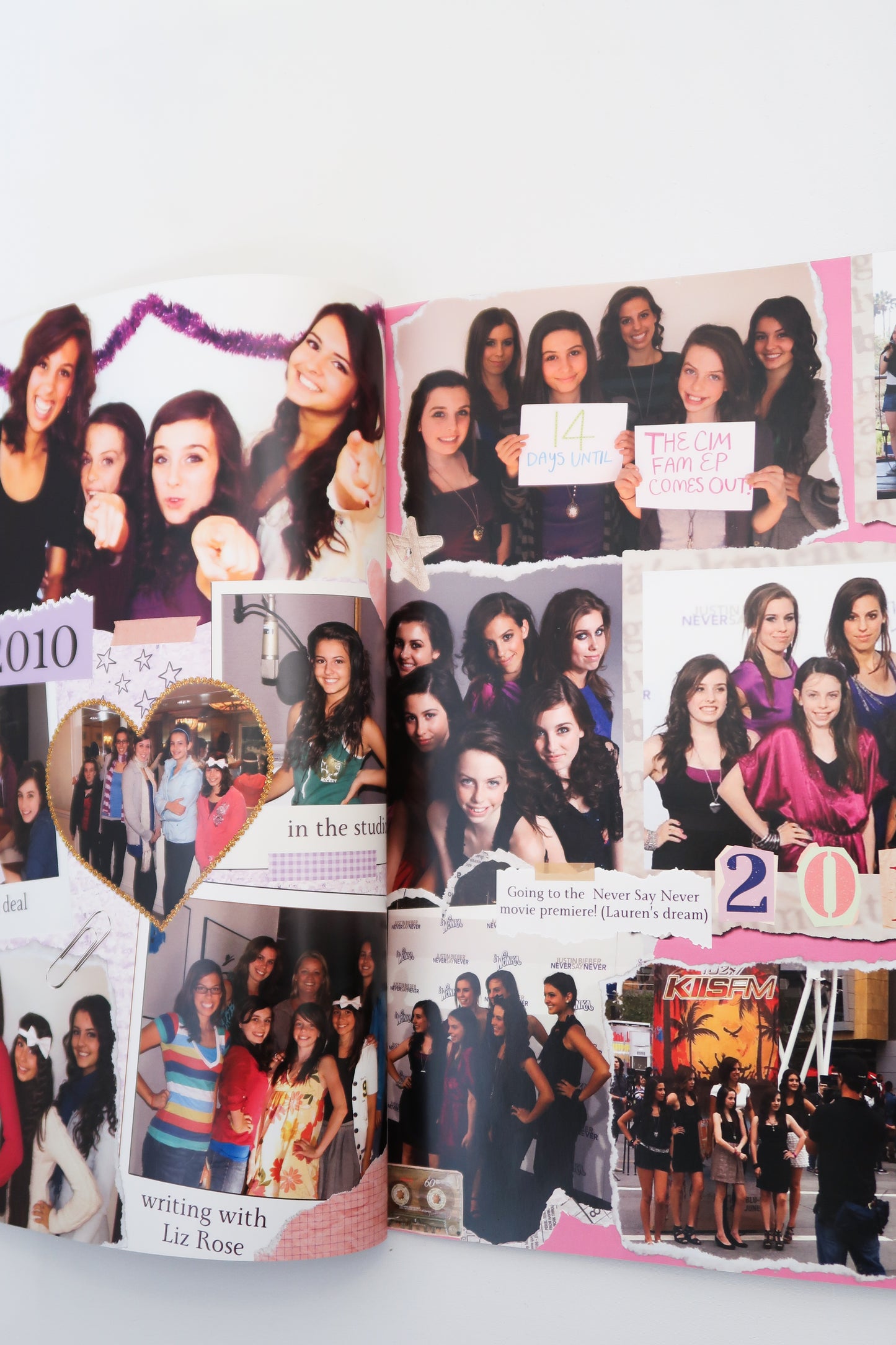 15 Years of Cimorelli Scrapbook