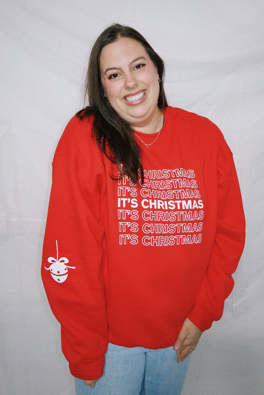 It’s Christmas Sweater in Red