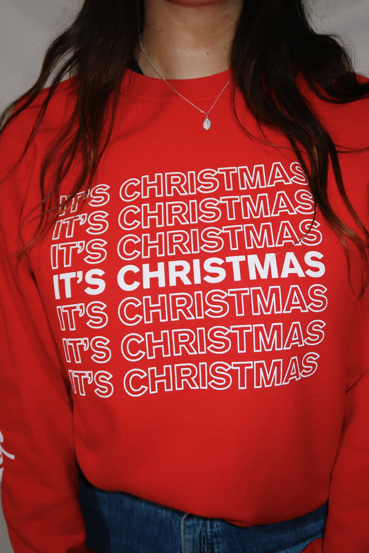 It’s Christmas Sweater in Red