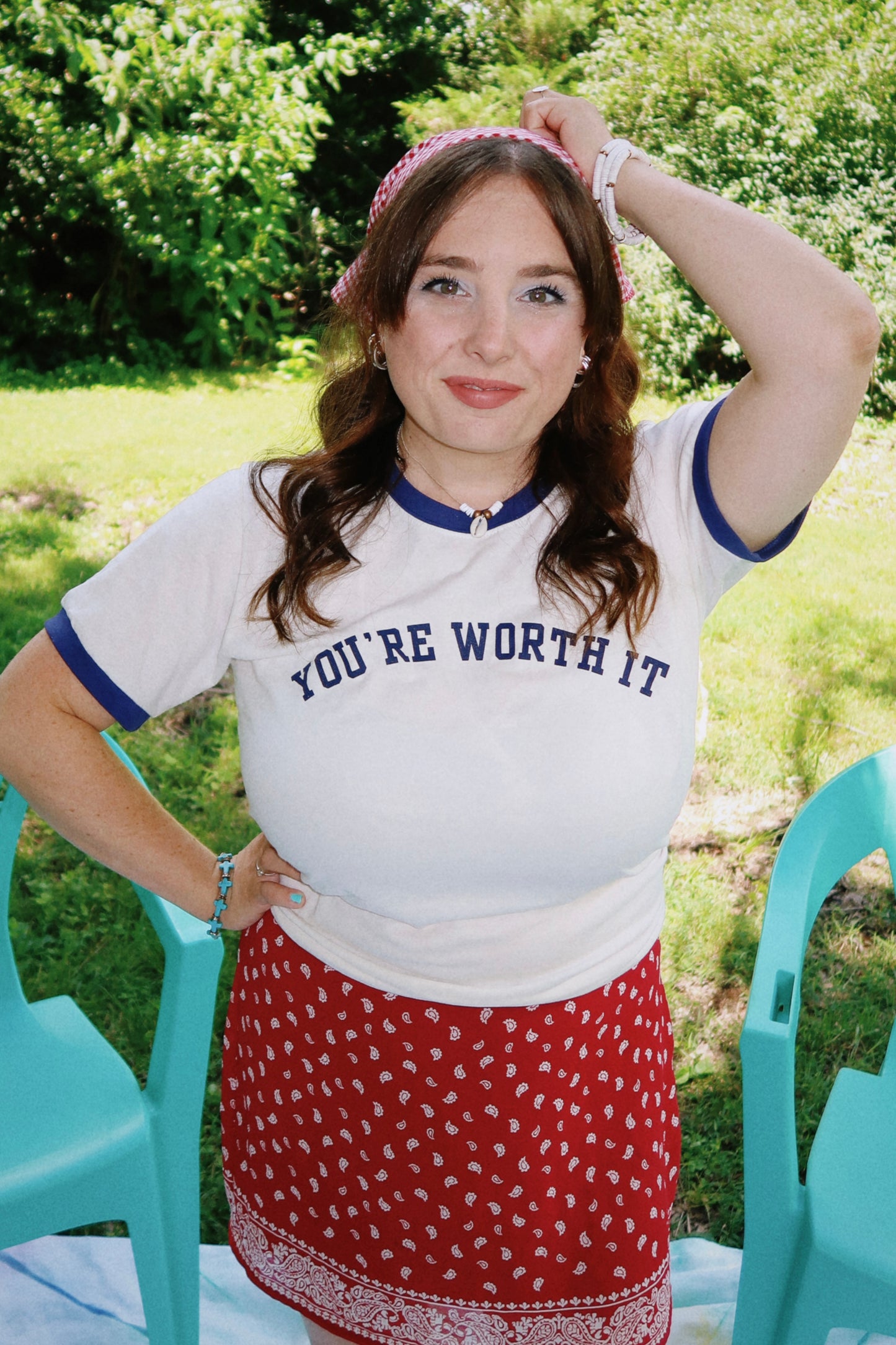 You’re Worth It Ringer Tee