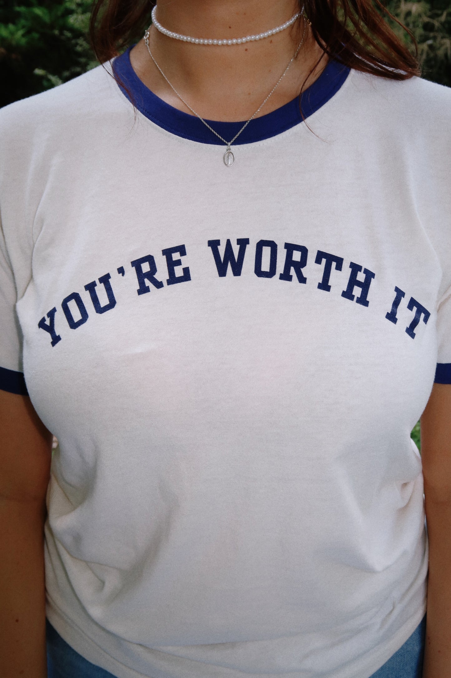 You’re Worth It Ringer Tee
