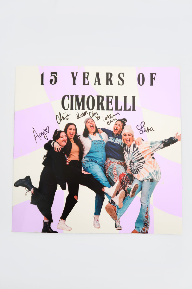 15 Years of Cimorelli Scrapbook (Signed)