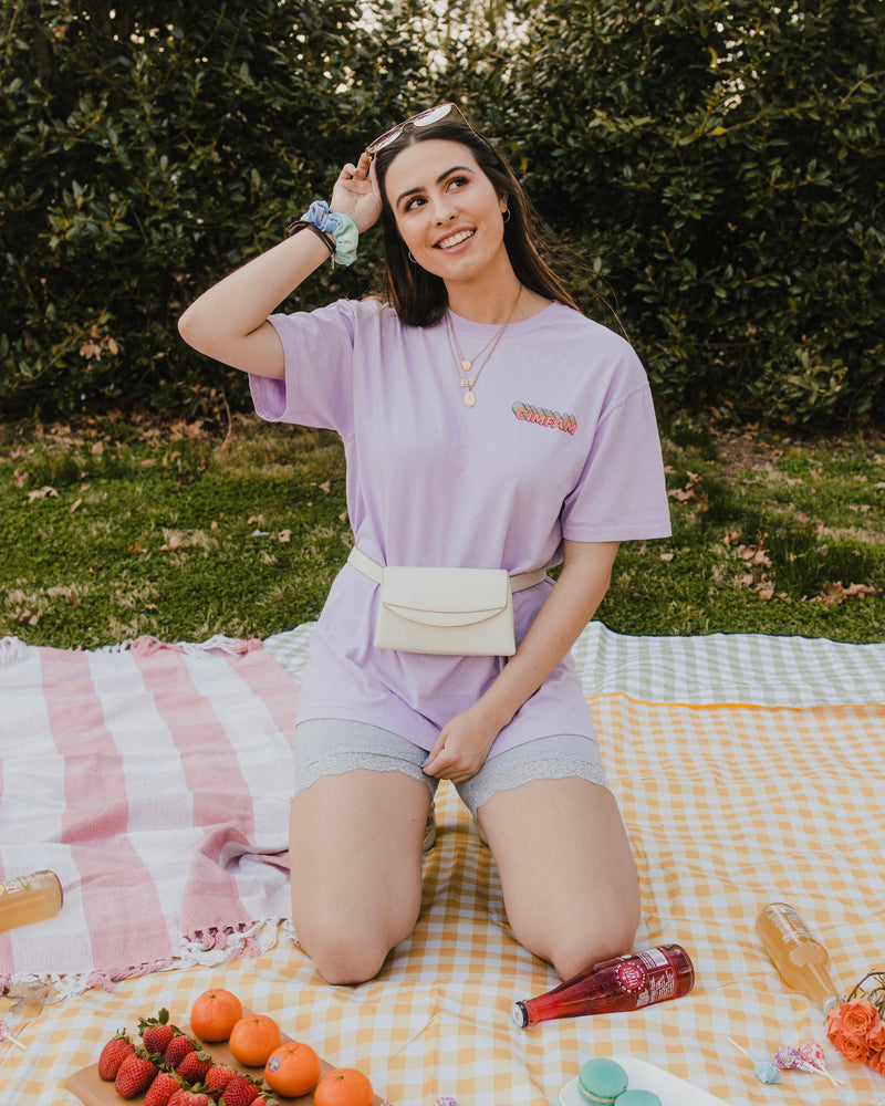 LAVENDER CIMFAM TEE