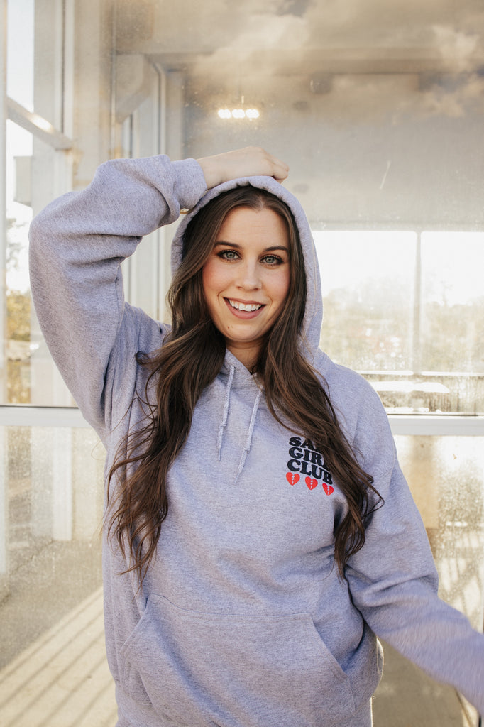 Girls grey hoodie online