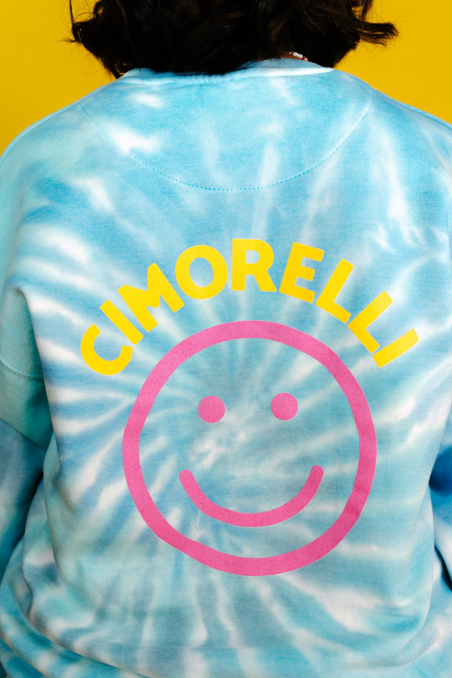 Cimorelli Smiley Tie Dye Crewneck