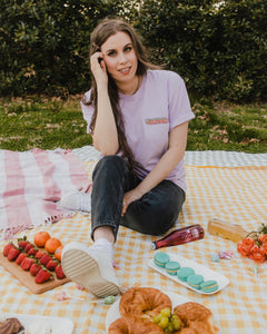 LAVENDER CIMFAM TEE
