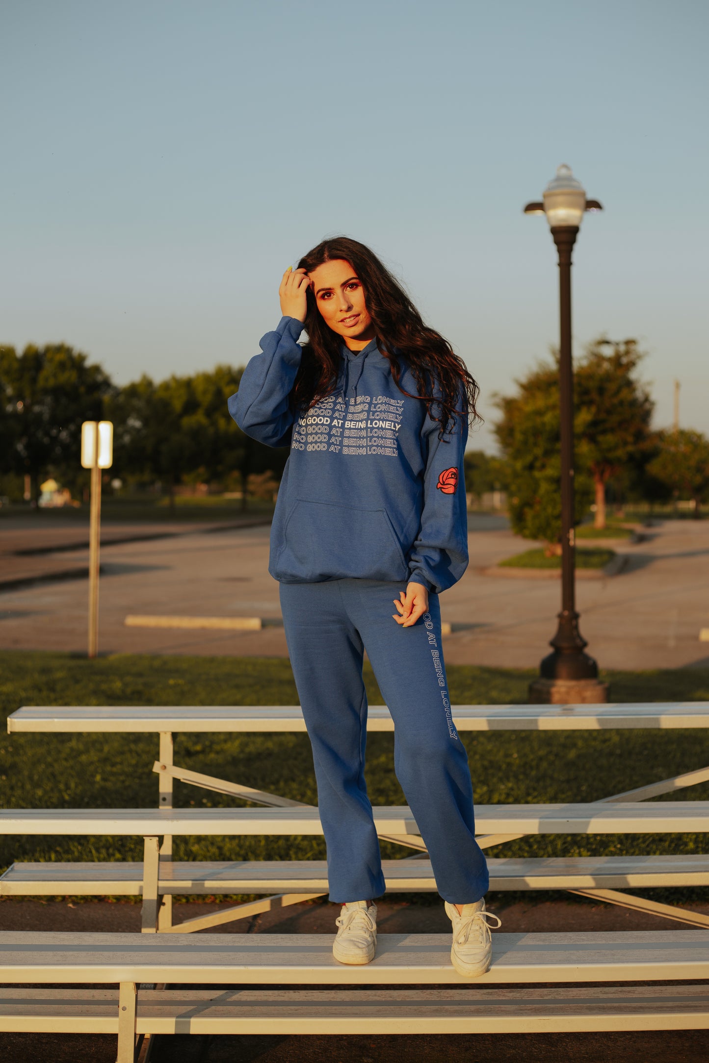 No Good Sweatpants In Royal Blue