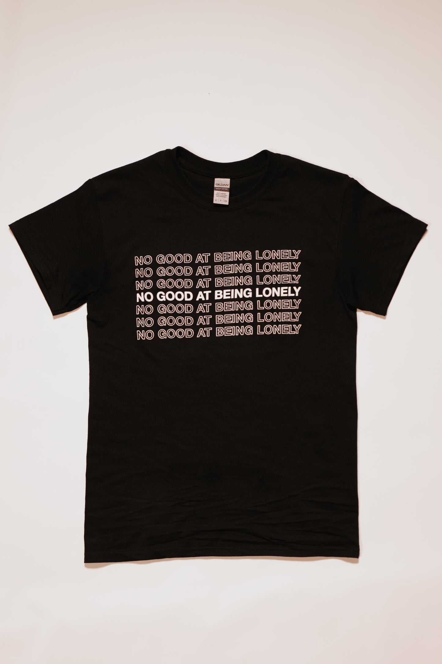No Good Black Tee