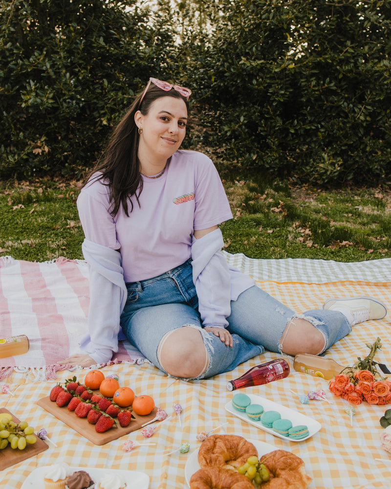 LAVENDER CIMFAM TEE