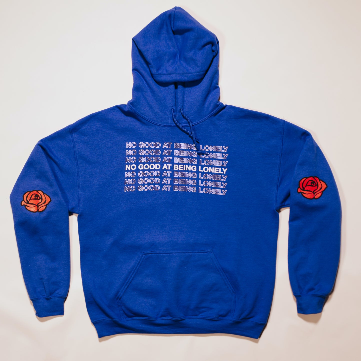 No Good Hoodie In Royal Blue