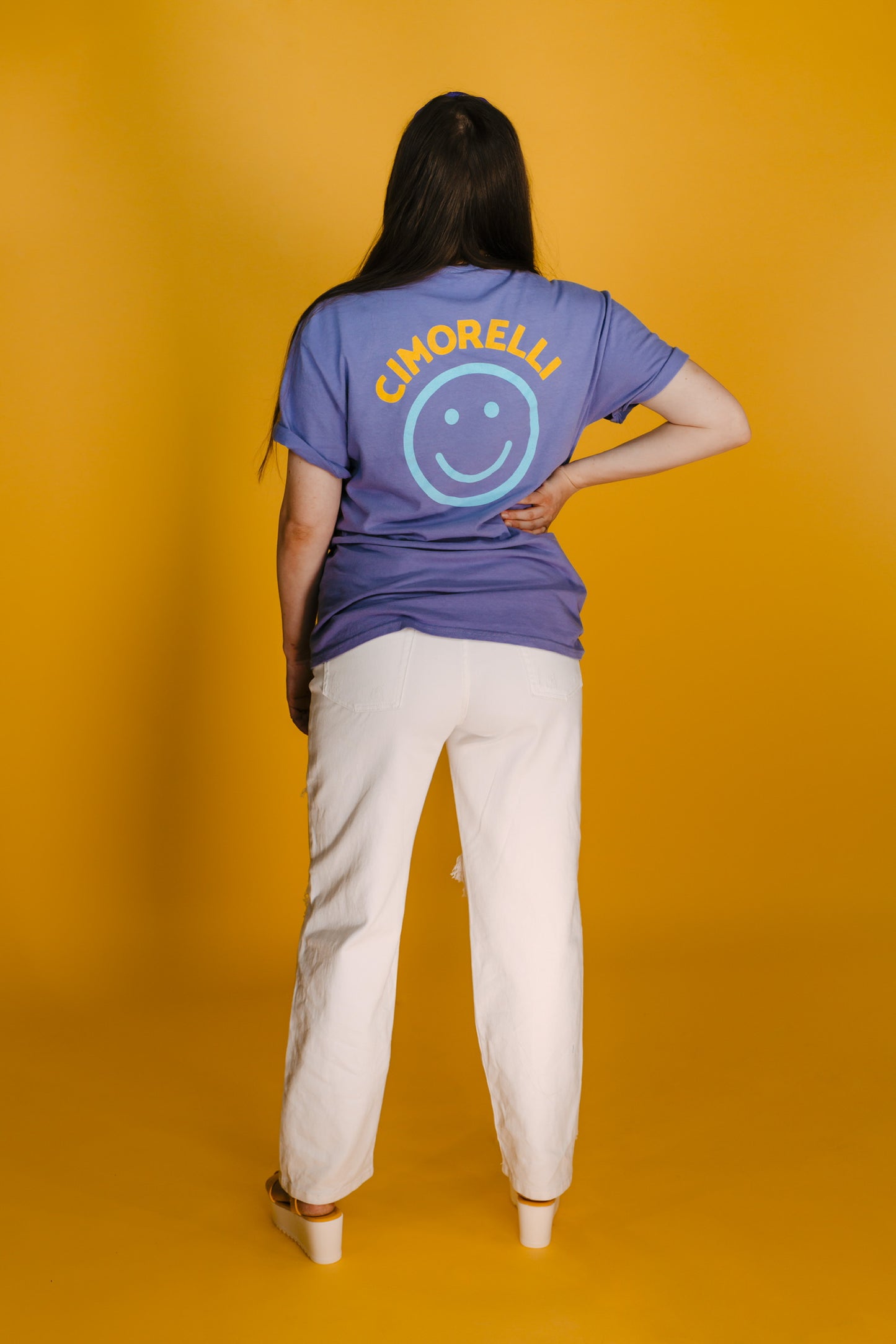Cimorelli Smiley Purple Tee