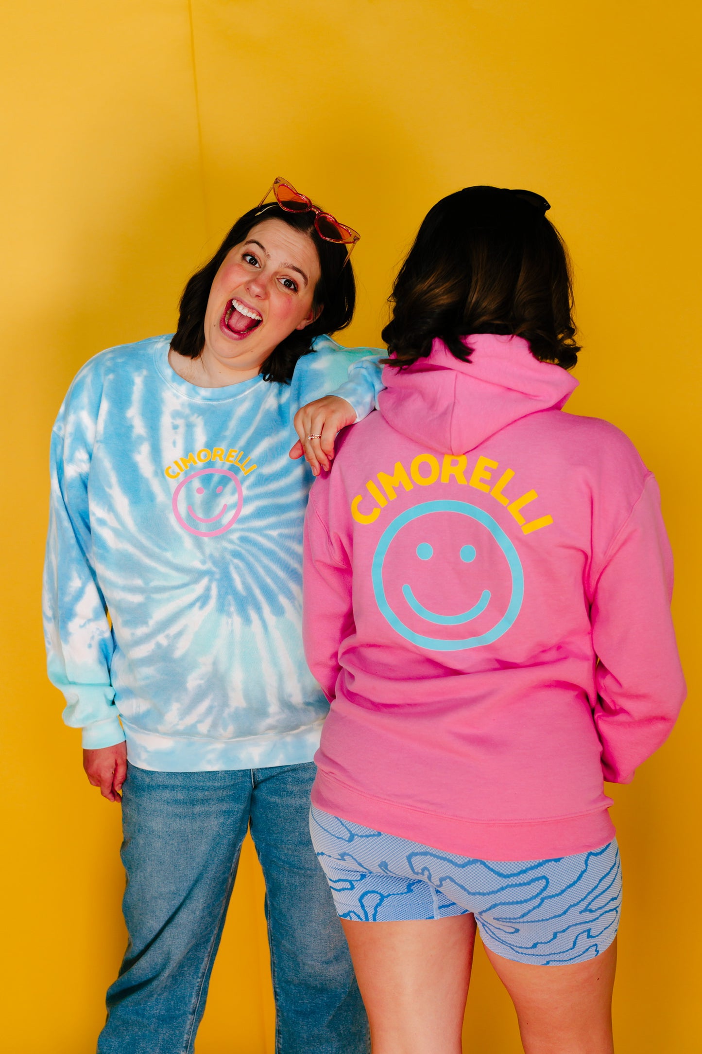 Cimorelli Smiley Pink Hoodie