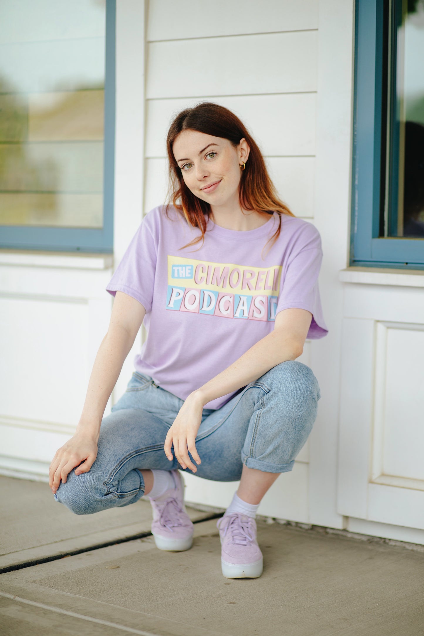 The Cimorelli Podcast Lavender Tee