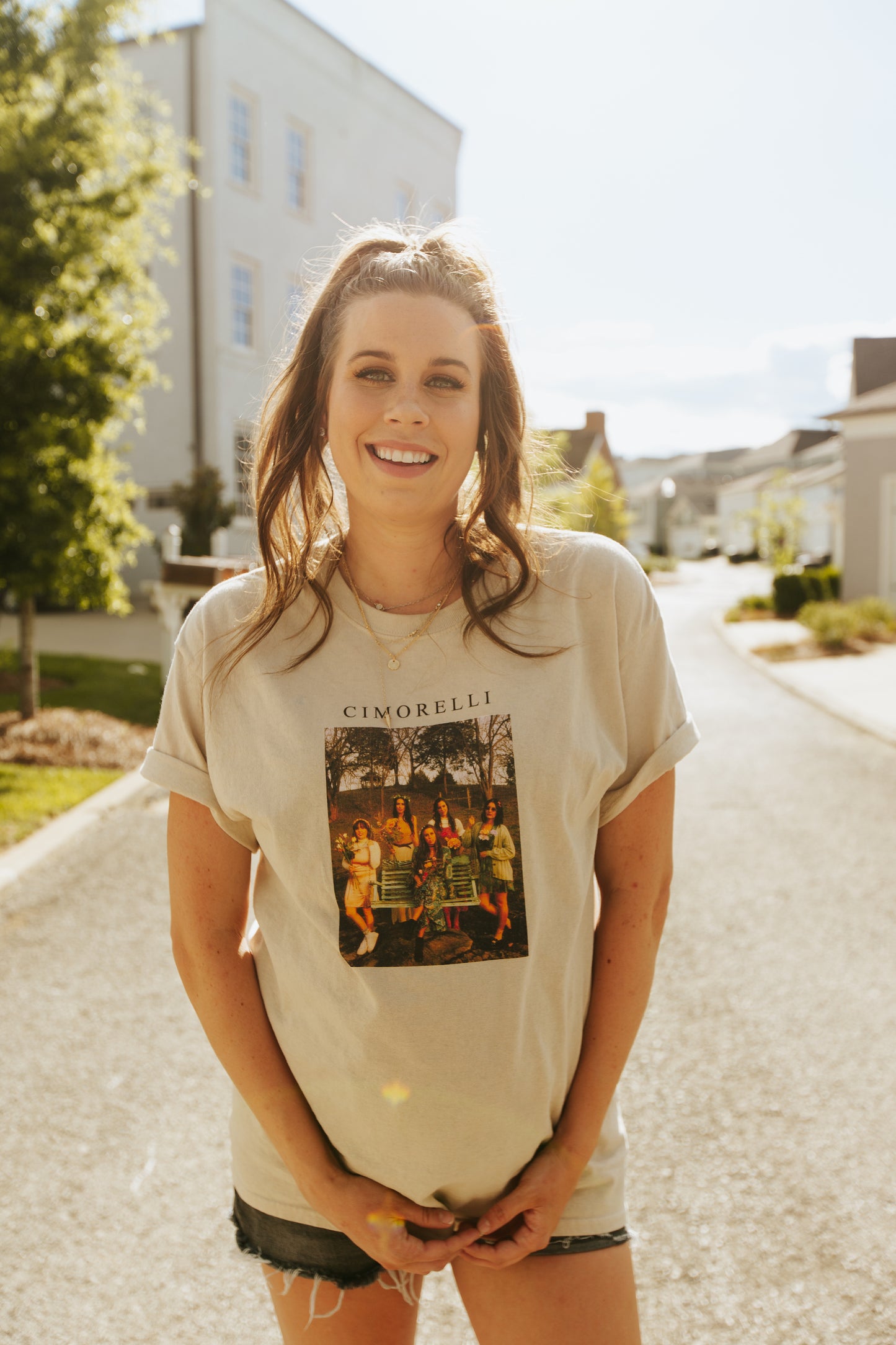 Storybook Tee In Sand