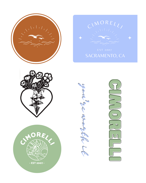 Cimorelli Sticker Sheet