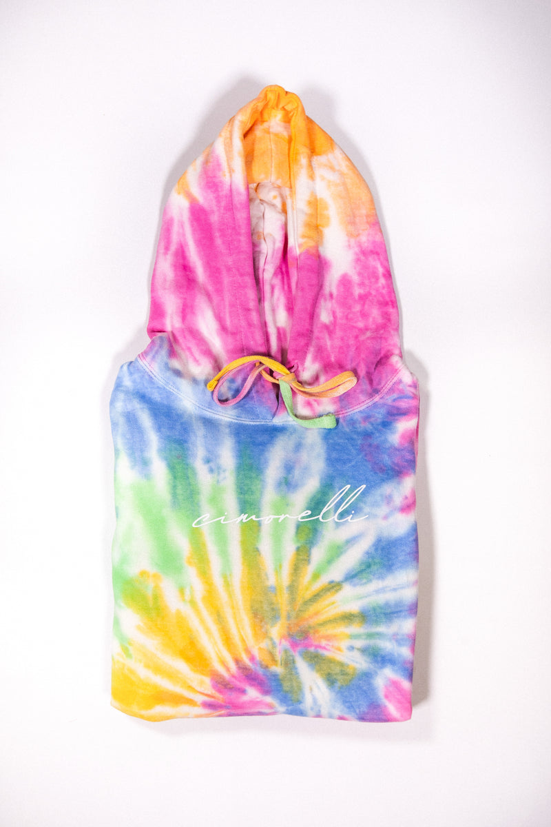 Sunburst Tie Dye Hoodie