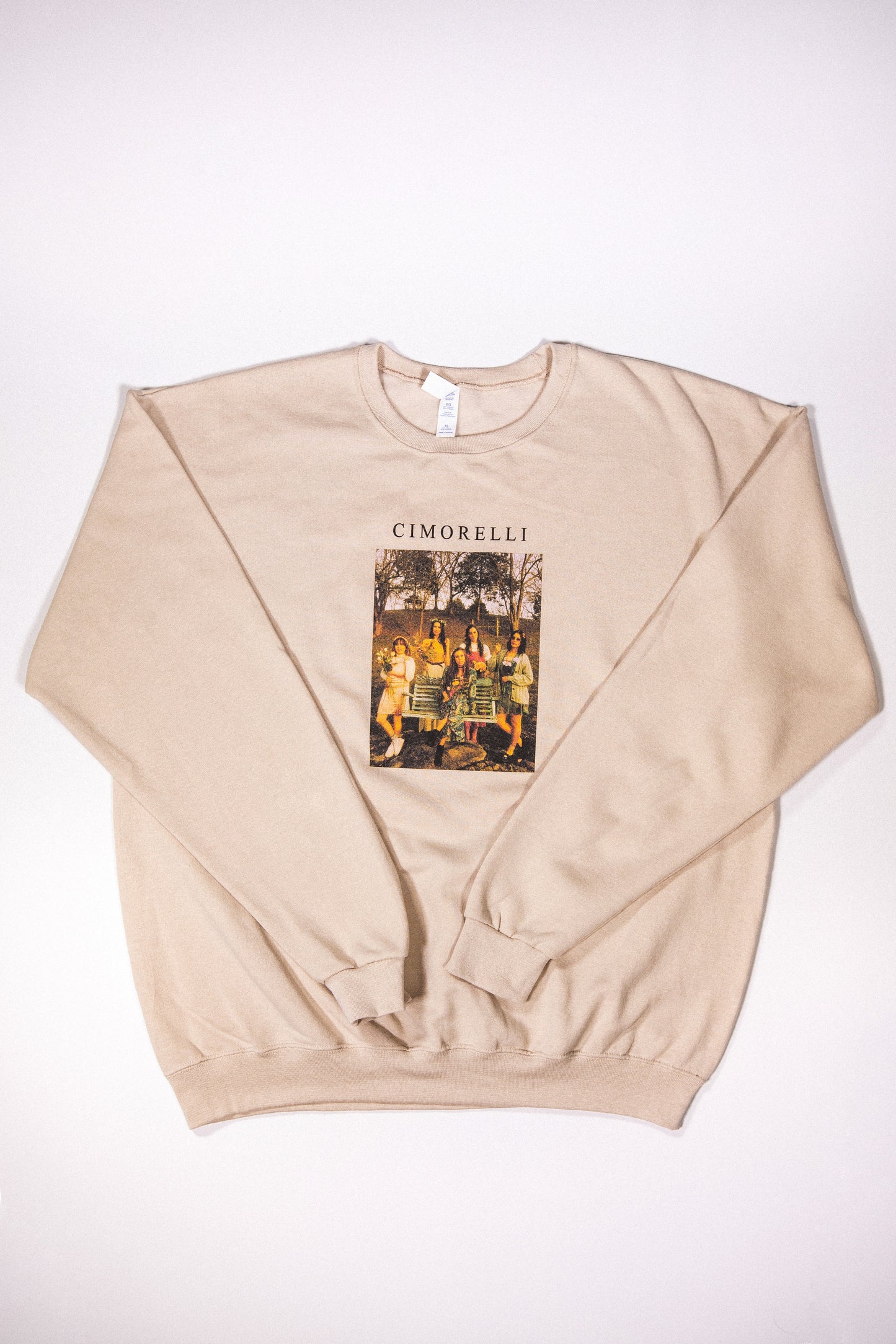 Storybook Crewneck In Sand