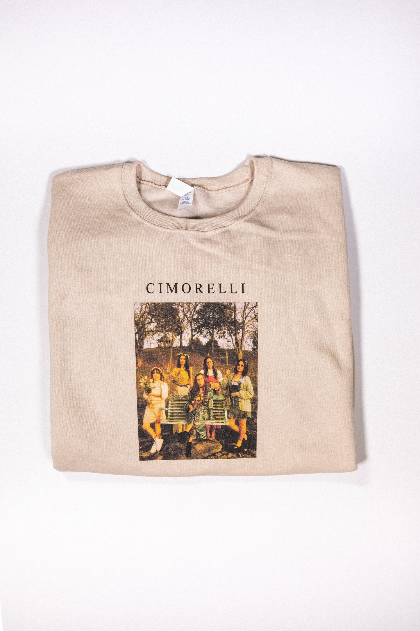 Storybook Crewneck In Sand